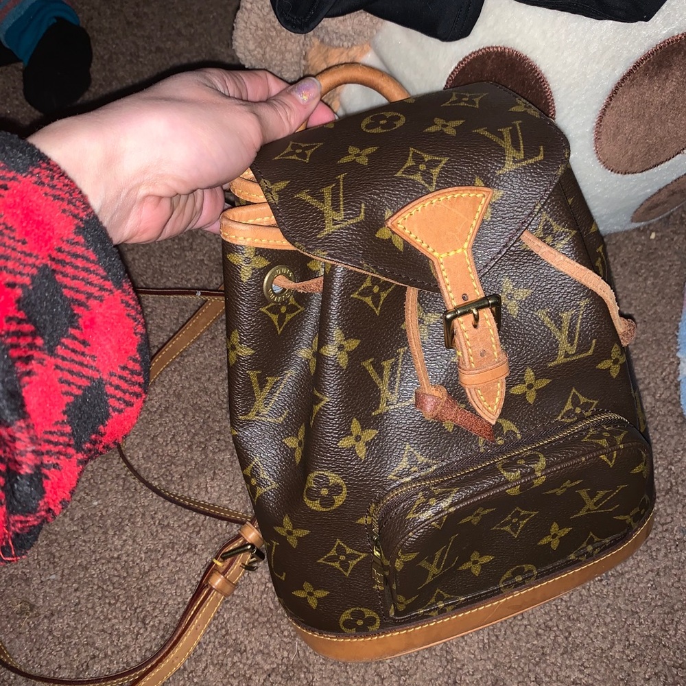 Louis vuitton monogram backpack